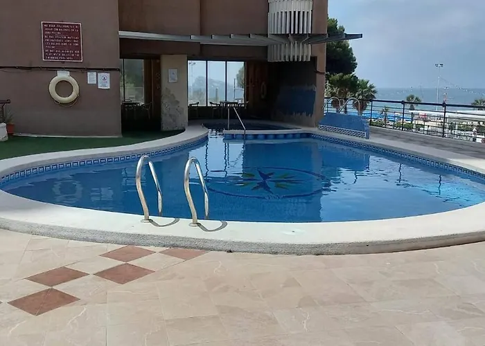 Centro Primera Linea Con Piscina شقة *